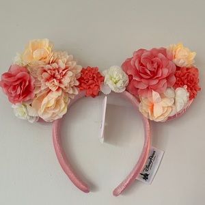Disney Floral Mickey ears, brand new with tags